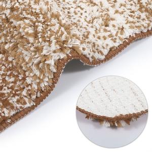 1 шт. полиэстеровый коврик для ванной комнаты, нескользящие коврики для ванной, коврики градиентного зеленого цвета, 31,50 дюйма x 19,69 дюйма Unique Bargains, цвет Gradient Brown