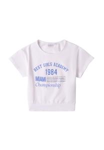 Футболка с принтом Sarabanda, белый