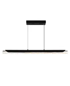 4,5-Дюймовая металлическая светодиодная люстра Valira Cwi Lighting, black