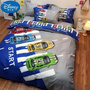 Disney Комплект постельного белья 1.2 м, 3 предмета, с 2 обнимашками, Crazy Racing Car C