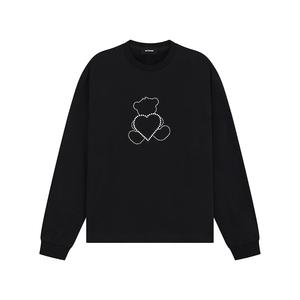 Футболка с длинным рукавом Pearl Bear WE11DONE, черный