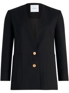 Patou твиловый жакет без воротника, черный