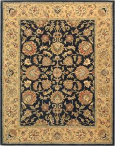 Ковер ручной работы SAFAVIEH, 290 x 412 см, Heritage Collection Charcoal / Gold HG343E традиционный восточный премиум шерстяной