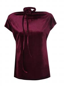 TATUUM Блуза 'Bulan 1' в цвете винное красное