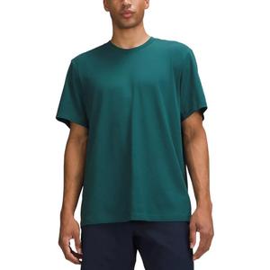 Футболка Zeroed In для мужчин Lululemon, storm teal/storm teal