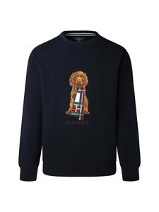 Hackett London Свитер 'Heritage Happy' в цвете Night Blue