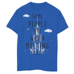 Футболка с рисунком Disney's Frozen Boys 8-20, которую стоит растопить Disney