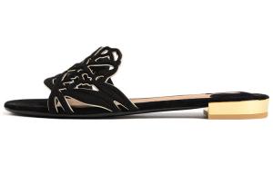 Шлепанцы женские черные Ferragamo