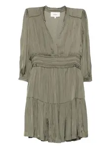 Платье Cyrilia с V-образным вырезом Ba&Sh, зеленый