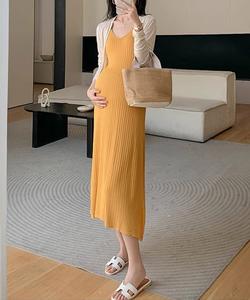 Aimoha -select-/Платье без рукавов из ребристой вязки Aimoha - Select -, цвет Yellow