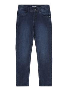 Узкие джинсы s.Oliver Seattle, темно-синий