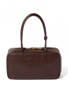 Сумка-тоут Beau Miu Miu, коричневый