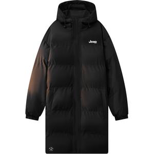 Пуховик Unisex Jeep, черно-белый