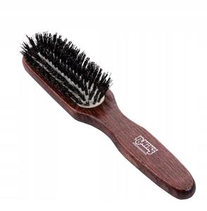 Профессиональная деревянная щетка для волос Ponik с натуральной щетиной кабана Poniks
