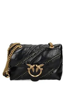 Сумка на плечо с заклепками PINKO, черный