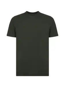 Футболка с круглым вырезом Slowear, зеленый