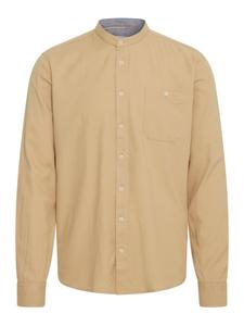 BLEND Рубашка на пуговицах 'Bobby' Regular fit в светло-коричневом цвете