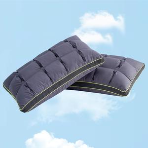 YOUR MOON Подушка Your Moon Soft Pillow для сна, супермягкая поддержка, пух альтернативный, 100% хлопковая наволочка Gray