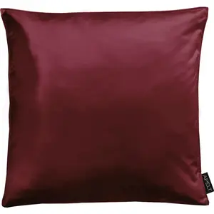 Декоративная подушка Alice с наволочкой и наполнителем, 1 шт. Apelt, Beere + unifarben