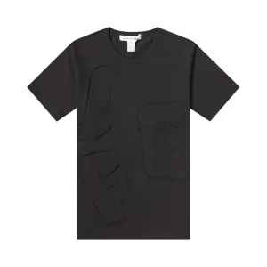 Футболка Comme Des Garçons SHIRT Comme des Garçons SHIRT Cut Out 'Black', черный