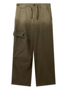 Брюки-карго с широкими штанинами Axel Arigato, коричневый