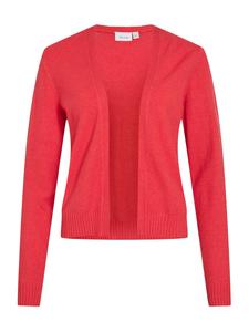 VILA Кардиган 'VIRIL' вязаный в цвете Blood Red