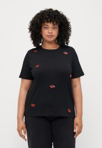 Футболка ONLY Carmakoma CARKITA LIFE TEE, Black /Black