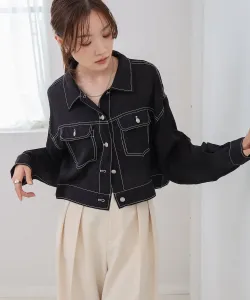 Прозрачная рубашка-блузон