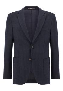 Пиджак стандартного кроя Boggi Milano, темно-синий
