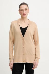 Кардиган из шерсти Armani Exchange, бежевый
