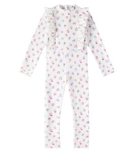 Лине цветочный рашгард для плавания Louise Misha, White Felicita Flowers