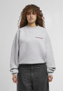 Толстовка PROHIBITED CREW NECK, Grey Melange/Mottled Grey