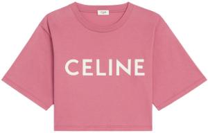 Топ укороченный женский Celine, розовый