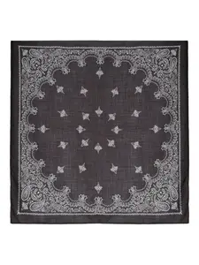 Шарф-бандана с узором пейсли Destin, коричневый