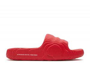 Кроссовки adidas Adilette 22 Slides 'Scarlet', красный