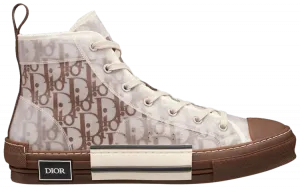 Кроссовки Dior B23 High 'Dior Oblique - Coffee', коричневый