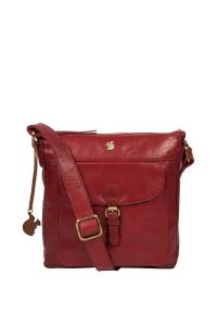 Кожаная сумка через плечо 'Josephine' Conkca London, красный