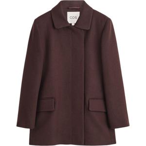 COS Куртка женская тёмно-коричневая, Dark Brown