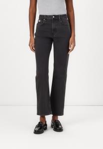 Джинсы прямого кроя HIGH RISE STRAIGHT Calvin Klein Jeans, черный