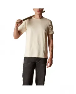 Мужская футболка с круглым вырезом из хлопка Members Only, загар/бежевый