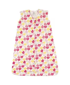 Спальный мешок из хлопкового трикотажа без рукавов для маленьких девочек, одеяло, мешок Luvable Friends, flowers