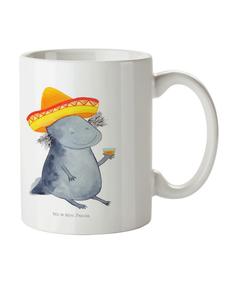 Детская кружка Аксолотль Текила без слогана белого цвета Mr. & Mrs. Panda