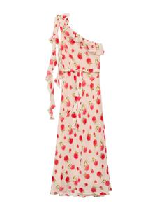 Макси платье MANGO ROSE, Pastel pink/Dark pink