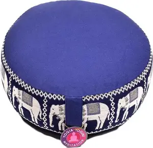 Подушка для медитации "Слон", синяя -- 33x17 см Bahadra