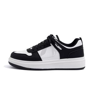 Высокие низкие кеды для скейтбординга мужские белые черные HUANQIU