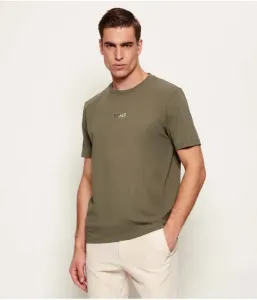 Футболка TS_Join GRX regular fit Boss Green, хаки