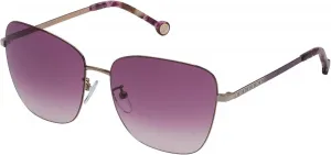 Солнцезащитные очки CH от Carolina Herrera, SHE 103 8FEX, Gold/White Lavender Gradient