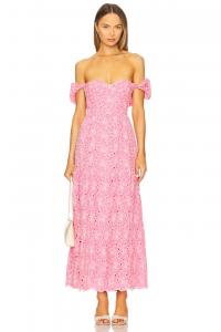 Макси-платье Tasia от Line & Dot, pink