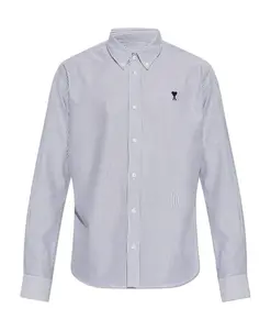 Футболка с логотипом Ami Paris, синий