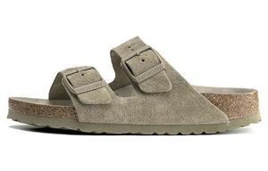 Кожаные сандалии Аризона Birkenstock, Faded Khaki